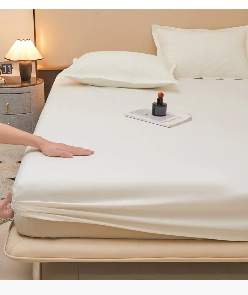 Waterproof bedsheet, bedspread, single piece urine proof and breathable mattress, dustproof cover, mat without pillowcase.