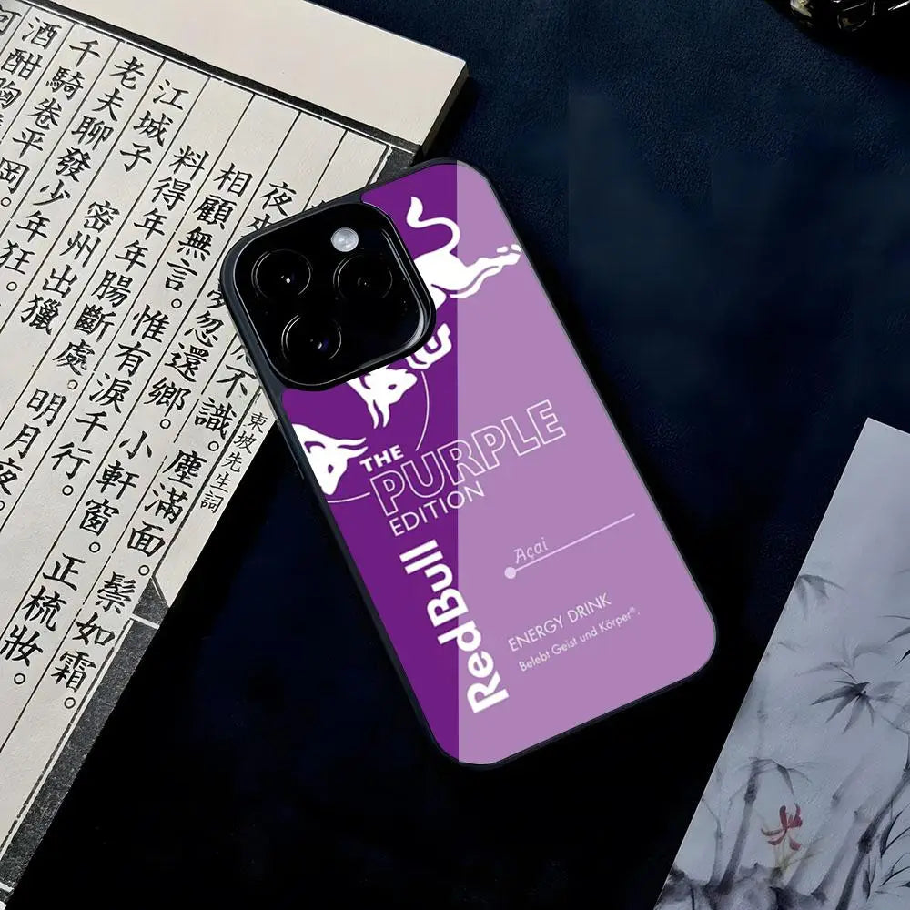 Fashion Red B-bulleS Logo Phone Case Silicone PC+TPU Case For IPhone 16 14 11 12 15 13 Pro Max 8 7 6 Plus X SE XR Hard Cover.