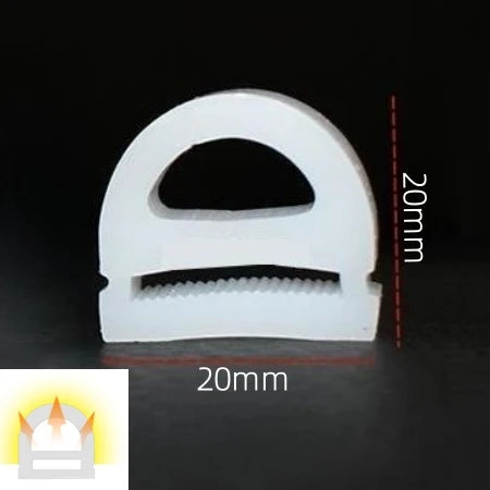 360° Glowing Round LED Neon Tube Rope Lamp Flexible Silicone Diffuser Channel WS2811 WS2812B Soft IP65 Outdoor Tape Strip Lights