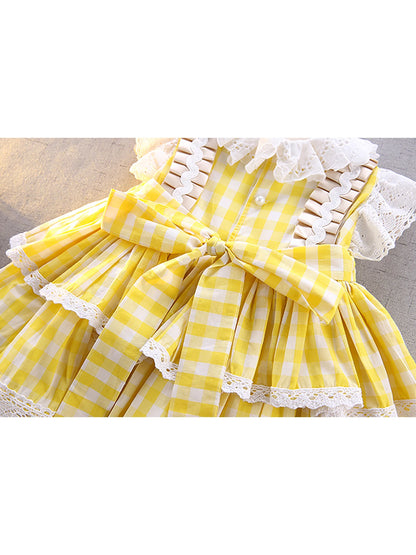 Mädchen Märchen kleid Puff ärmel Mesh Kleid, verkleiden Outfits für Party Geburtstag Leistung, als Geschenk.