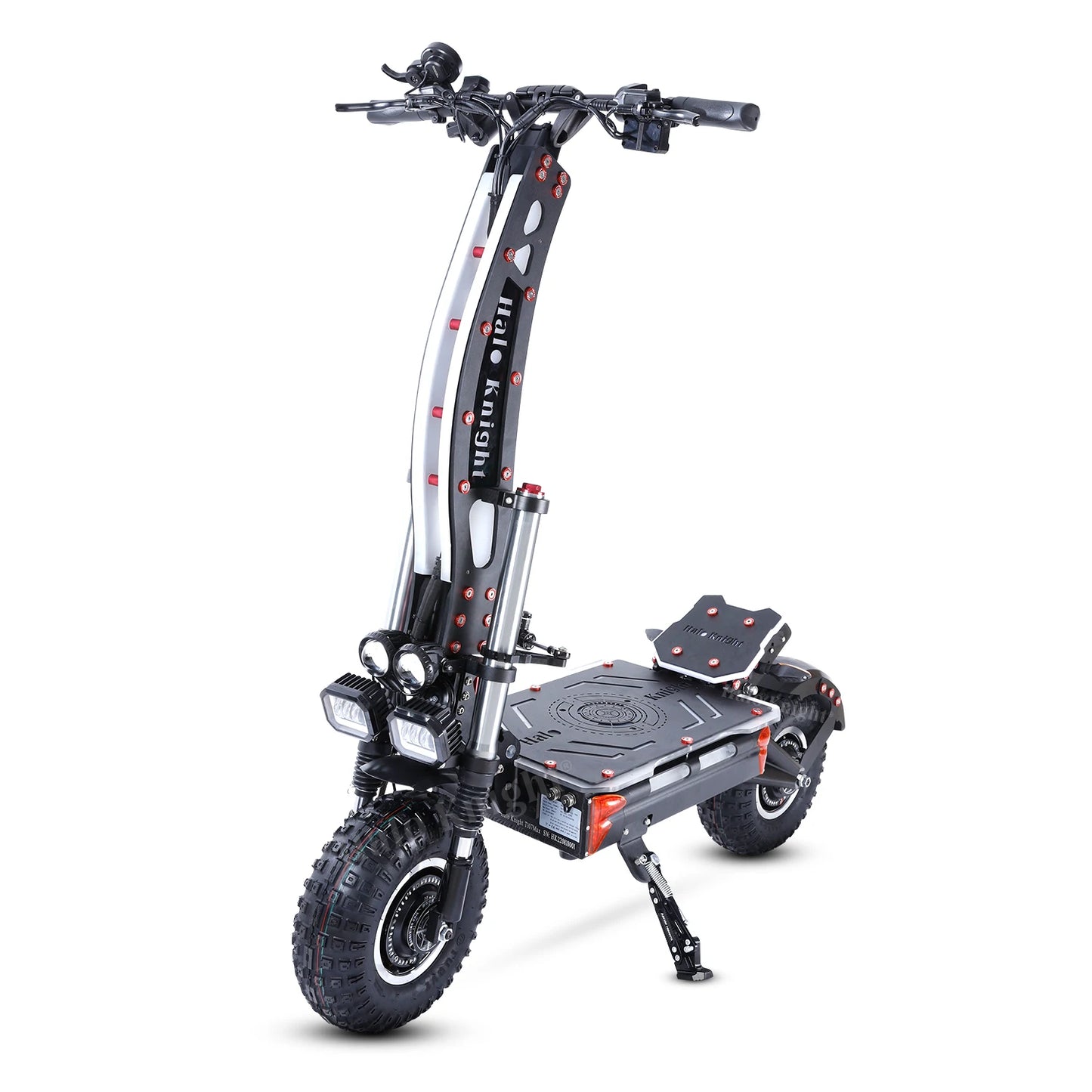 Halo Knight T107Max Electric Scooter Adult 14 Inch Off road Tires E-Scooter  for Men 4000W 72V 50 AH Foldable City EScooter