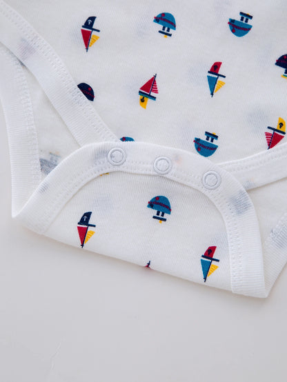 7 stücke Zufällige Neugeborenen Kleidung Casual Baumwolle Komfortable Sommer Jungen und Mädchen Ärmellose Dreieck overall kinder Zubehör.