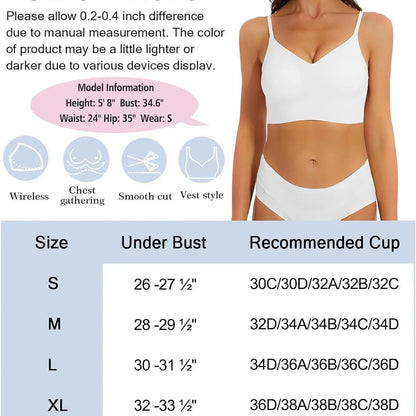 Seamless Low Back Bra Support Multiway Wireless Backless Halter Padded Bralette Lifting Straps Convertible Bras.