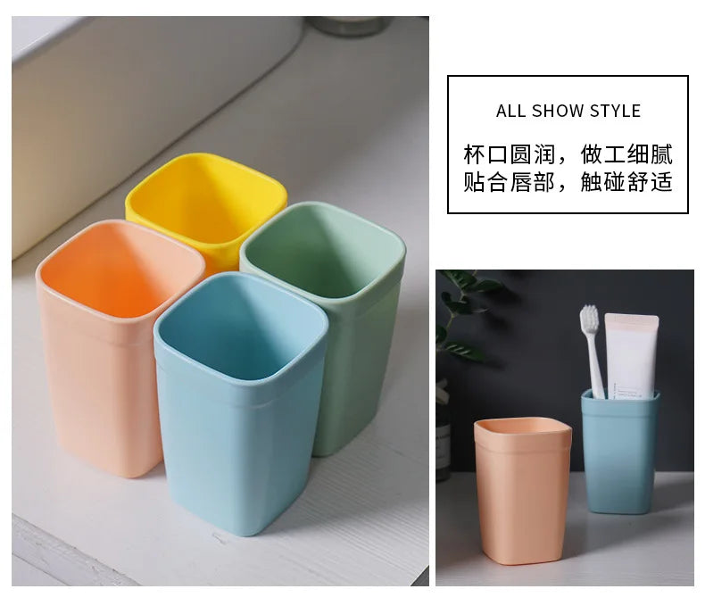 Mundwasser becherset, Bad becher halter, Zahn ablage