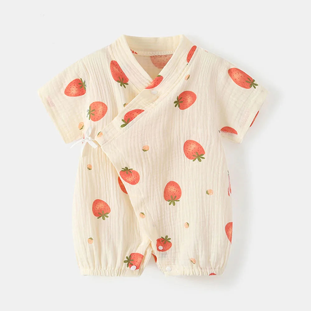 Baby-Strampler, Bodys, Unisex, weiche Baumwolle, einteiliges Outfit für Kleinkinder, Jungen und Mädchen von 0–24 Monaten.