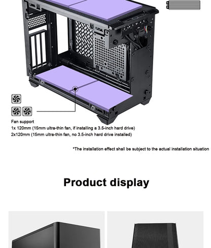 Cooler Master Magic Cube NR200P V3 Computer Case Small Chassis Supports Aluminum Alloy ITX Portable Desktop Host Case.