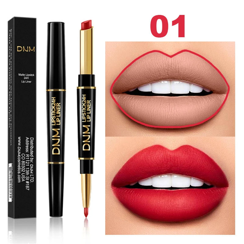 Lipstick Set Sexy Beauty Long Lasting Waterproof Pigment Matte Lipstick Pencils Moisturizer Lips Makeup Kit.
