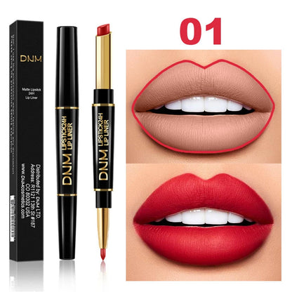 Lipstick Set Sexy Beauty Long Lasting Waterproof Pigment Matte Lipstick Pencils Moisturizer Lips Makeup Kit.