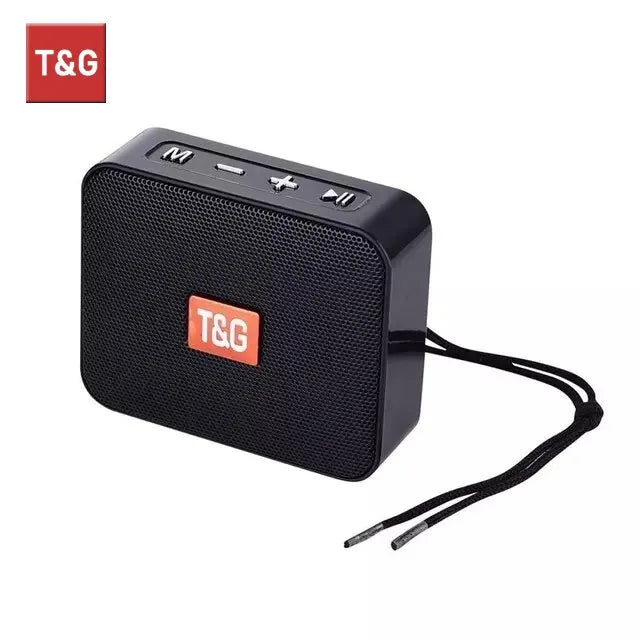 Bluetooth Speaker TG166 Portable Mini Wireless Soundbar Subwoofer Outdoor Indoor Loudspeaker Support TF Card FM Radio Waterproof.