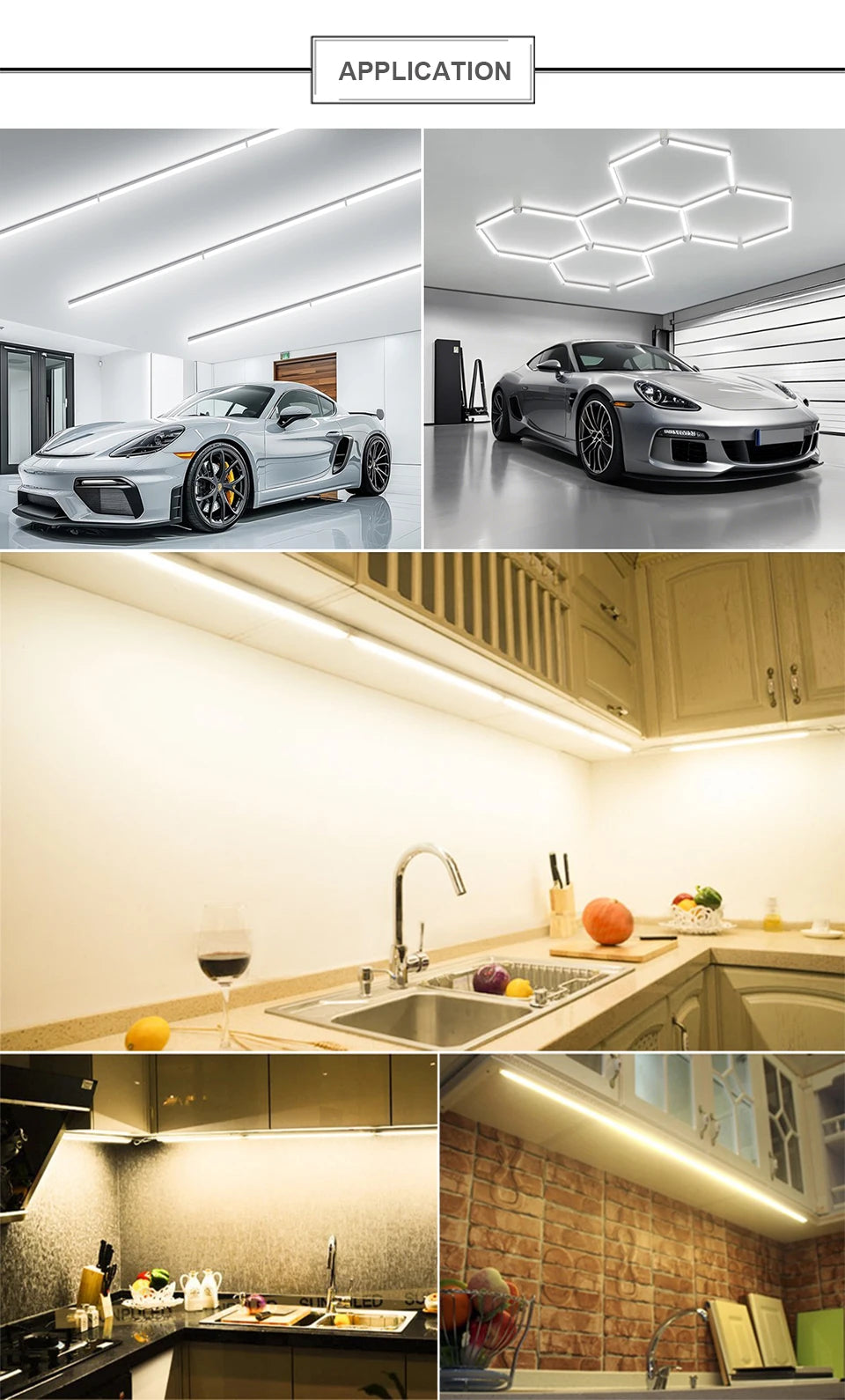 1-2PCS 25W T8 Led Tube Light,High Efficiency Saves 50% Energy Replacement for Fluorescent Tubes,Workshop Warehouse Lighting.