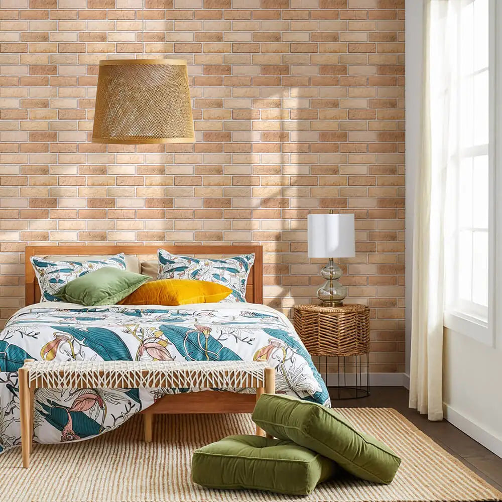 1/10pcs 3D Wall Sticker Self-adhesive Faux Brick Wall Panel Peel and Stick Tile Backsplash for Kitchen Bathroom Tile Sticker