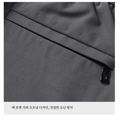 Schnell trocknende Herrenhose, Kordelzug, elastische Taille, Freizeithose, lockere gerade Hose, Sommermode, trendig