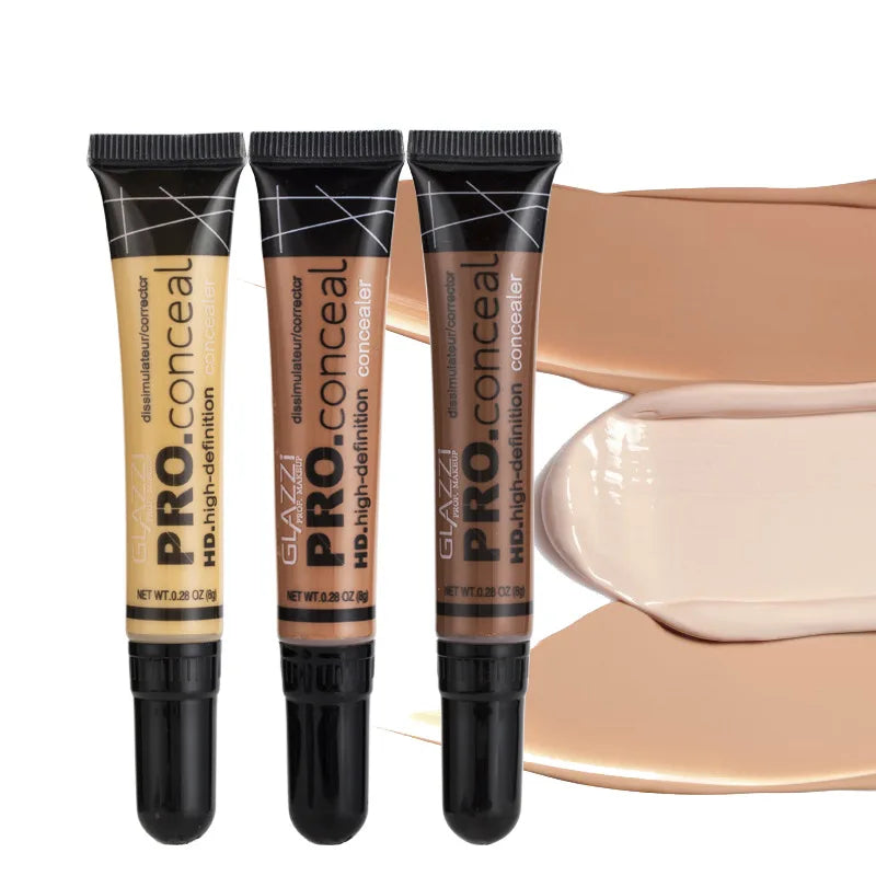 Concealer Cream Oil Control Liquid Foundation Women Face Makeup Korean Cosmetics Long Lasting Contour Gel.