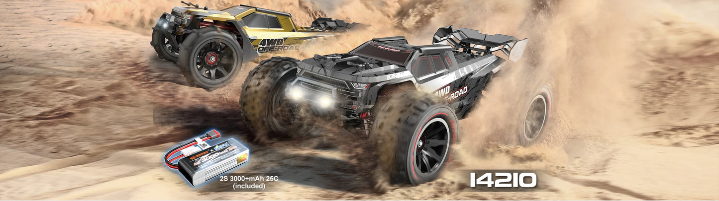 MJX HYPER GO 14210 1/14 Brushless High Speed RC Car Vechile Models 55km/h.