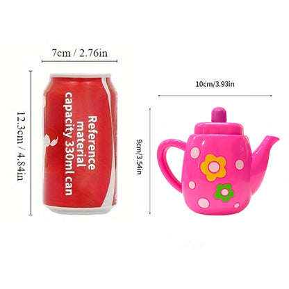 Tea Set for Little Girls, Tea Party Set, Tea Set for Toddlers Including Kettle, Cookies, Kids Play Food, Boys Girls Gifts.