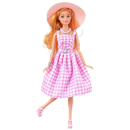 30cm Male/ Female Doll Full Set 1/6 Bjd Ken Doll with Clothes Girls Dress Up Toys Gifts.