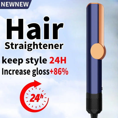 2 IN 1 Professional Hair Straightener & Hair Dryer Styling Tool Negative Ion hairdryer Iron Long-Lasting airstrait