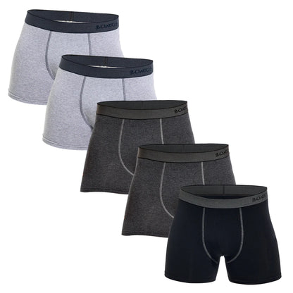 5Pcs Schlüpfer der Männer Baumwolle Boxer Sexy Mann Boxer Unterwäsche Shorts Viele Männliche Boxershorts Set Familie Unterhose Marken