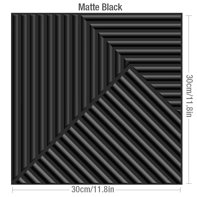 12pcs/1m² 30cm wall renovation 3D Stereo Wall Panel Diamond Wood grain tile 3D wall sticker living room Bathroom Waterproof pape