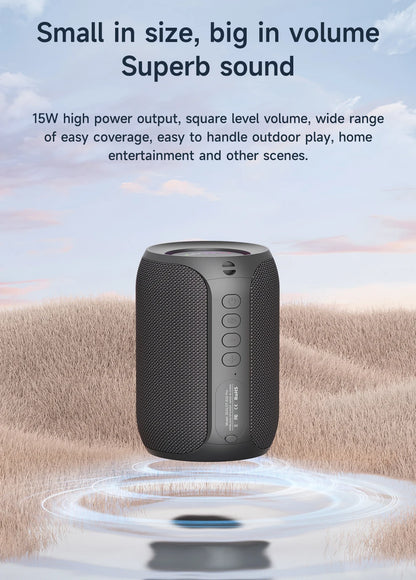 Zealot-S32PRO Powerful Bluetooth Speaker, Bass Wireless, LED Light, Outdoor Speakers, Subwoofer, Waterproof Sound Box Support.