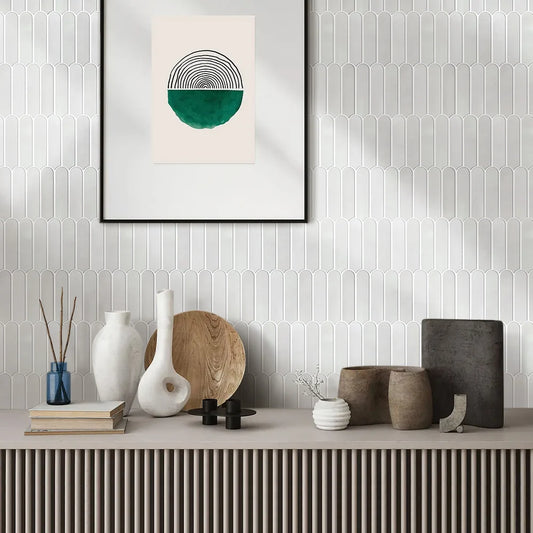 10pcs 3D Faux Matte Wall Panels, Tile Stickers Waterproof, Backsplash Kitchen Peel and Stick, Room Decoration