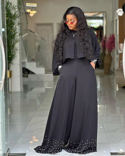 2 Piece Women Sets 2025 New Arrival Spring Summer Matching Sets Solid Color Two Pieces Sets Top And Pants Suits Outfits Clothing