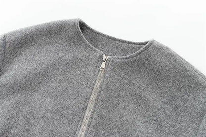 Jacken Herbst Damen 2025, neuer schicker lockerer Damenmantel, elegante Mode, Straße, warmer Jugendmantel.