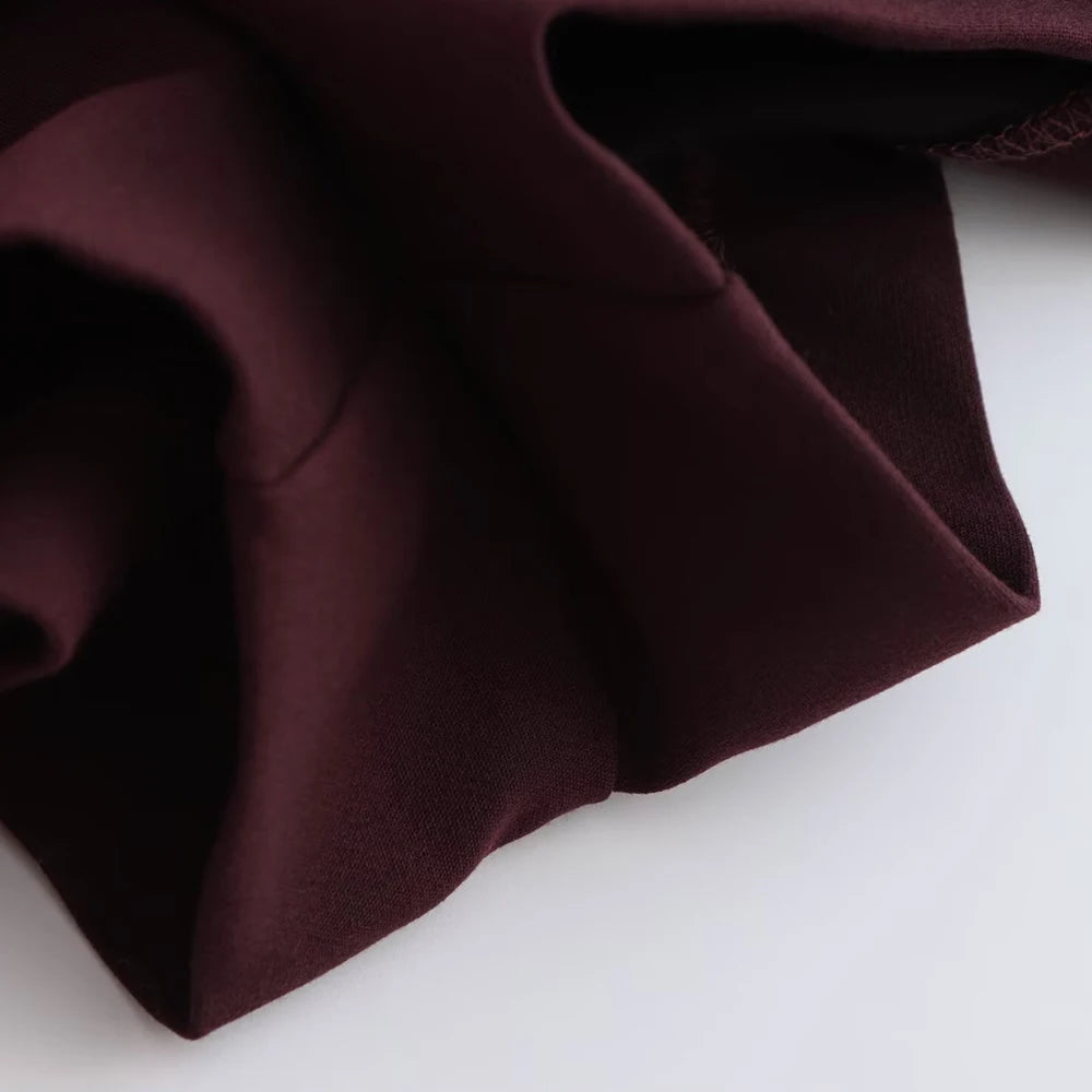 High Waist Solid Skort for Women Fashion Side Zipper Female Shorts Skirts Mujer.