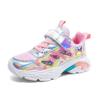 Cute Girls Shoes Children Platform Sneaker 2025 New Autumn Kids School Casual Tenis Shoes Daily Girls Sneaker 4 To 12 Years.