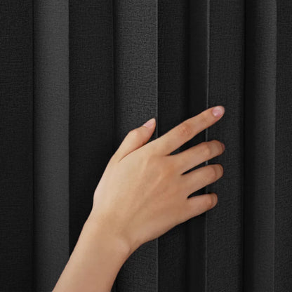 Hochgewichtiger, leinenähnlicher, gefalteter Badvorhang, Heimdekoration, Vorhang, Badezimmervorhang, Küchenschrankvorhang, kommt mit passenden Haken