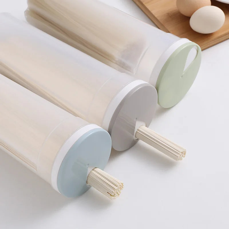 Food Storage Box Airtight Sealed Containers Fruit and Vegetable Storage Box for Cereal Spaghetti Noodle Wheat Pasta Organizer.