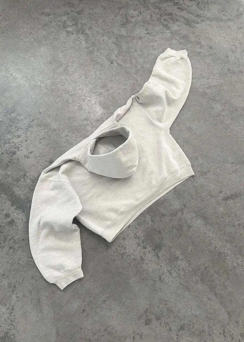 2024 Autumn and Winter New Solid Color Loose High Street Trendy Personality Flow Couple Sweater Women's Hooded Women Clothing.