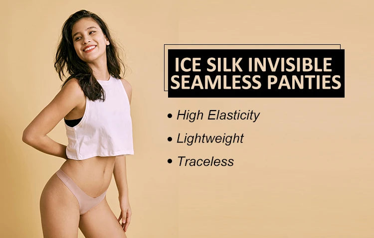 Hot Sale Mid-Rise Seamless Menstrual Period Panties 4 Layers Absorbent Leak Proof Culotte Lengthened Menstrual Panties.