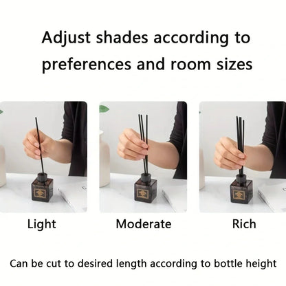 50/100/200pcs-scented toilet water volatile stick summer home decorated with simulated dried rattan volatile perfume stick.