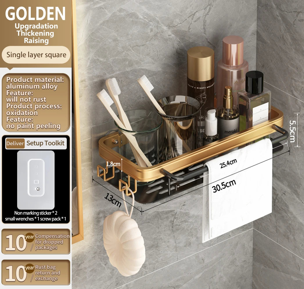 Yun jie ya Free Punch Bad Lager regal Kleiderbügel WC Eck regal Veranstalter Wand Dusch regal Wohn accessoires