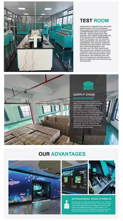 VGR Hair Remover Professional Epilator Electric Leg Body Rechargeable Underarms Portable Two Speeds Epilator for Women V-705.