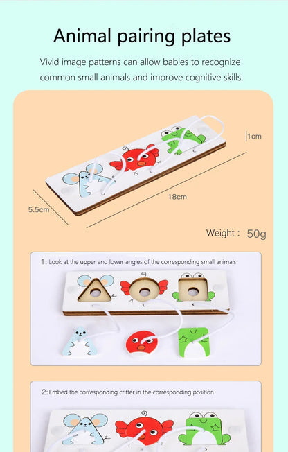 Busy Board Accessories DIY Toy Part Wooden Toys Metal Locks Leather Buckle Montessori Educational Games Intellectual Development.