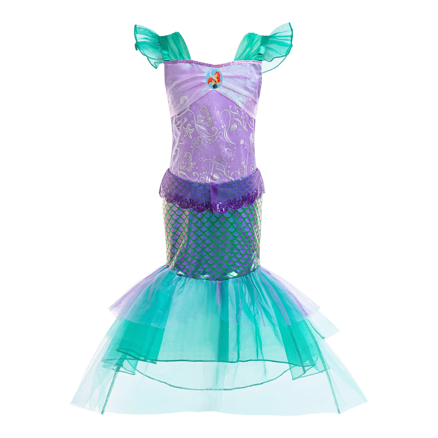 Pailletten Mädchen Party Kleider Meerjungfrau Mottoparty Prinzessin Kleid Performance Kostüm Kinder Geburtstag Geschenke Kleider für Mädchen Abschlussball