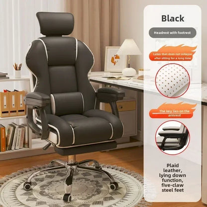 Bequemer Büro-Computerstuhl, universitätsschlafsaal, Schlafzimmer, Wohnzimmer, Spiel, Live-Streaming-Stuhl mit verstellbarer Rückenlehne