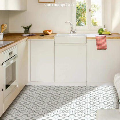 1pc/10pcs Floor Tile Sticker Self Adhesive Floor Sticker Vinyl Non-slip Floor Tile Sticker Wall Sticker Waterproof 20cm x 20cm