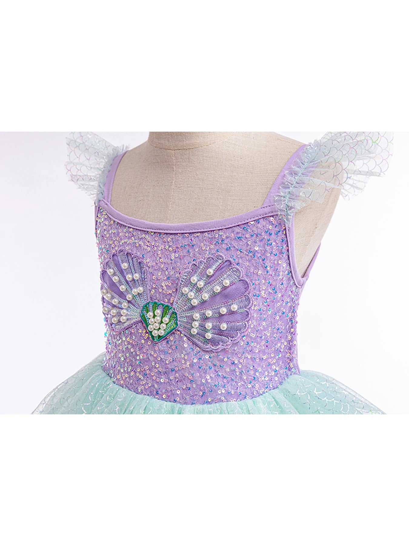 Mädchen elegante Regenbogen Prinzessin Kleid mit Bowknot Flatter Trim Mesh Kleid Tutu Kleid für Party, Performance Tutu Kleid.