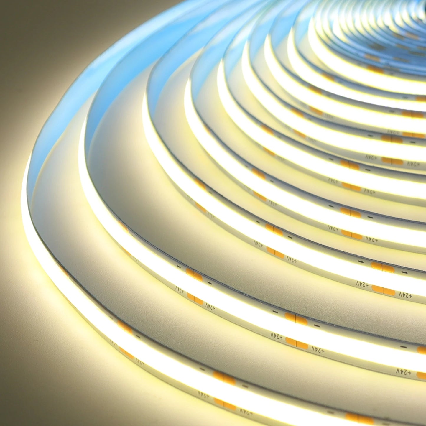 DC12 24V COB LED Strip Light 528Leds/m Flexible Tape Ribbon High Density Linear Lighting 3000-6500K RA90 Led Lights Room Decor.