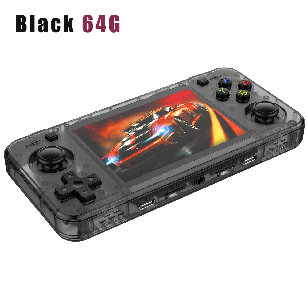 BOYHOM New R36H Retro Handheld Console Open-Source Linux System Classic Game Consoles 3.5 inch IPS Screen Portable Video Player