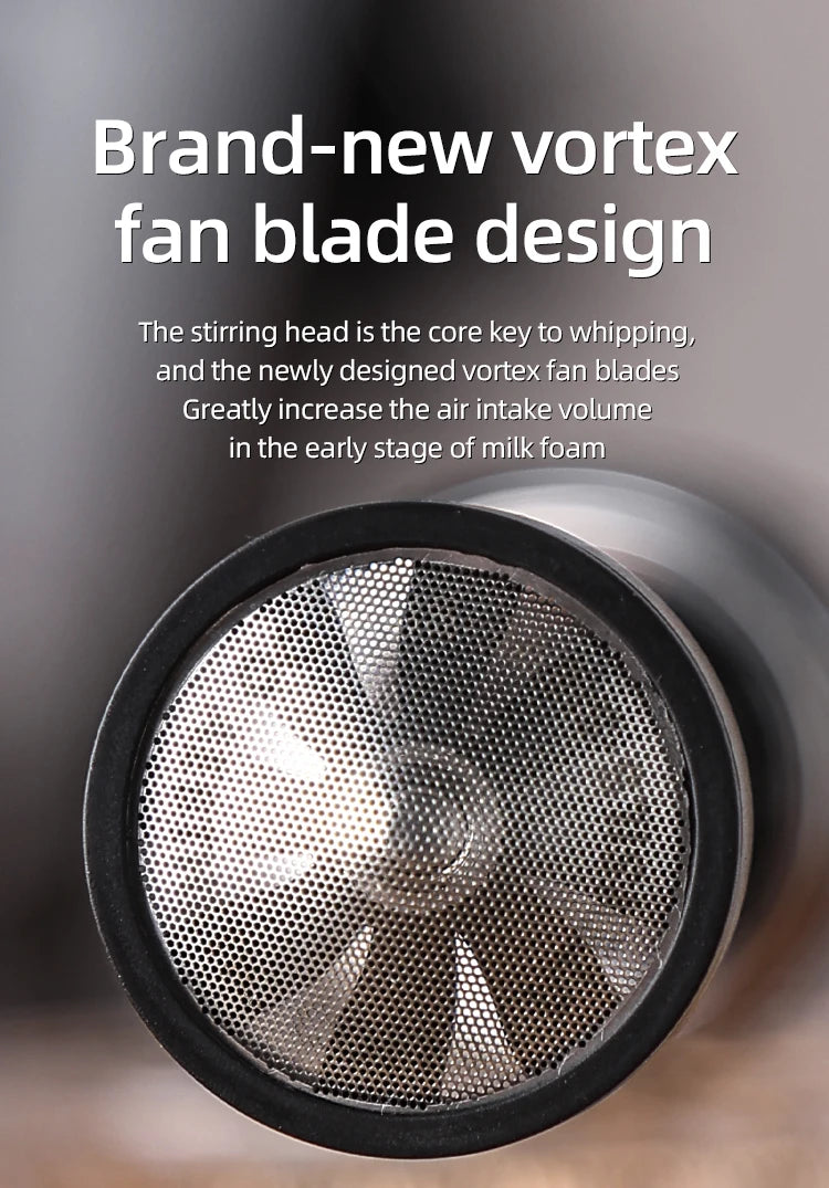 Bincoo New Milk Foamer Coffee Whisk Mixer Electric Blender Egg Beater Mini Frother Handle Stirrer Cappuccino Maker Cooking Tools.
