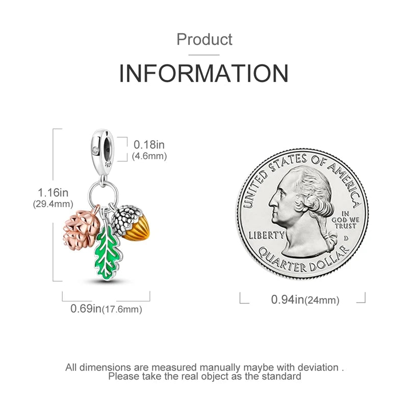 Flowers Series 925 Sterling Silver Sunflowers Tulip Carnation Charms Fit Original Bracelet  For Women Jewelry Making.