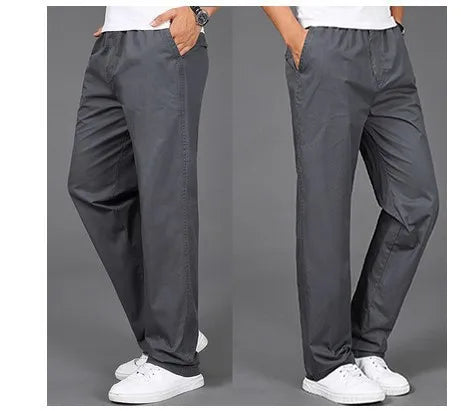 FGKKS 2024 Outdoor Casual Pants For Men Solid Color Large Pocket Breathable Pants High Quality Design Hot Casual Pants For Men.