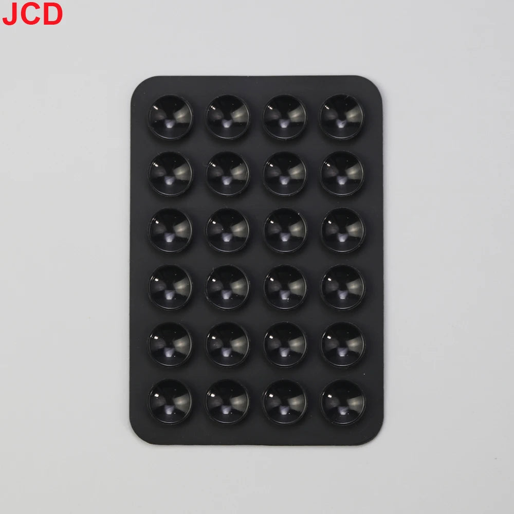JCD 24 Square Thickened Silicone Suction Cup Suction Cups Mobile Phone Tablet Luggage Suction Cup Universal Charger Leather Case.