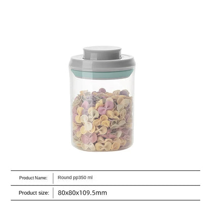 Airtight Food Storage Containers with Lids,Top Pop One Button Control,Air Tight Stackable Dry Cereal Container Set for Pantry.
