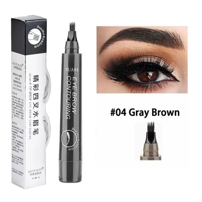 Eyebrow pencil Waterproof Permanent Long Lasting High quality professional makeup for women Cheap Cosmetics Enhancer.