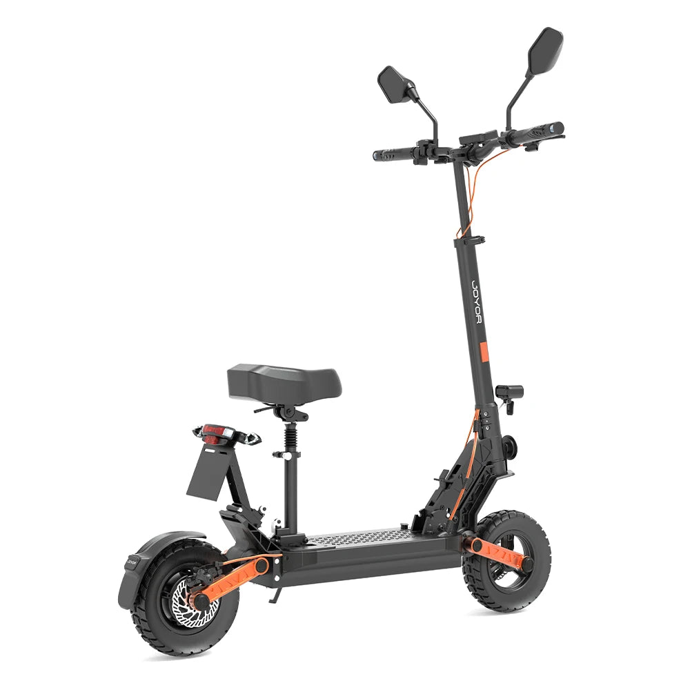 JOYOR S8E Electric Scooter, 800W Motor 48V 26AH Battery Adult E-Scooter 10 Inch Tires, 45km/h Max Speed Front & Rear Disc Brake.